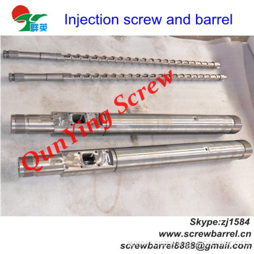 Bimetallic Barrel Screw Pvc For Injection Moulding Machine 